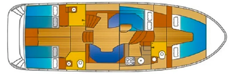 Motorboot Deluxe 42