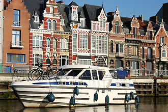unterwegs in Belgien mit dem Hausboot