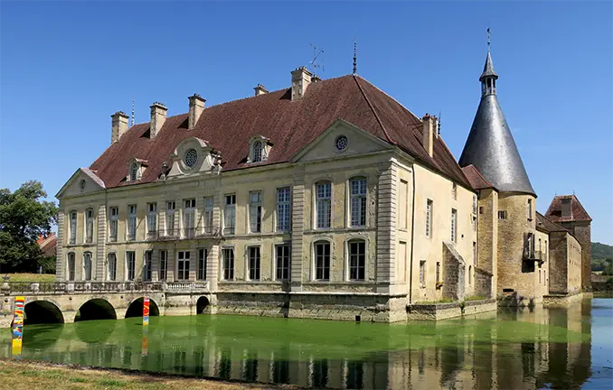 Château de Commarin im Burgund