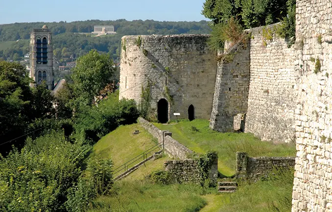 Festungsanlage in Château-Thierry