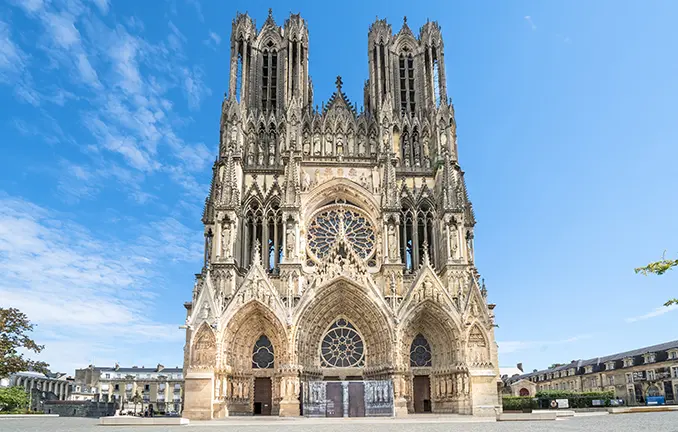 Kathedrale in Reims