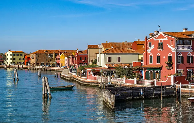Pellestrina in der Lagune von Venedig'