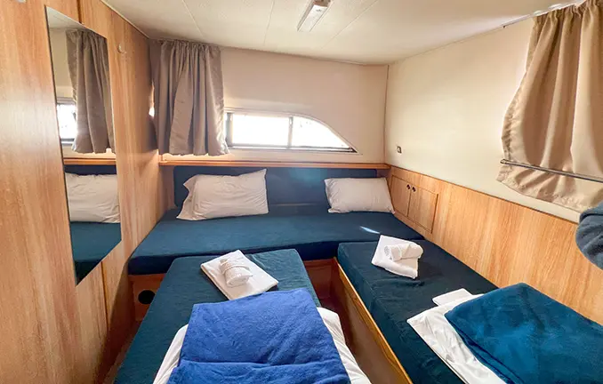 Hausboot Clipper 41 - Kabine (2025) Hausboot Clipper 41 - Achterkabine