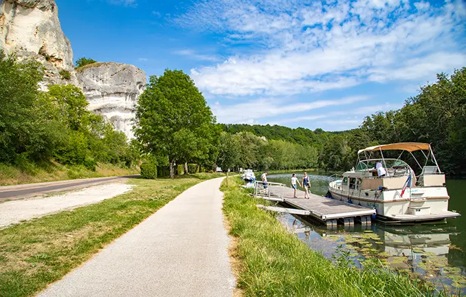 Spektakulär: Felsen bei Saussois Rochers du Saussois