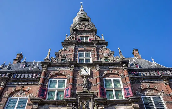 Altes Rathaus in Bolsward in Friesland