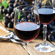 Weinglas - Burgund